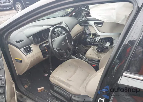 2016 Hyundai Elantra Value Edition from USA, damaged, VIN 5NPDH4AE4GH784711